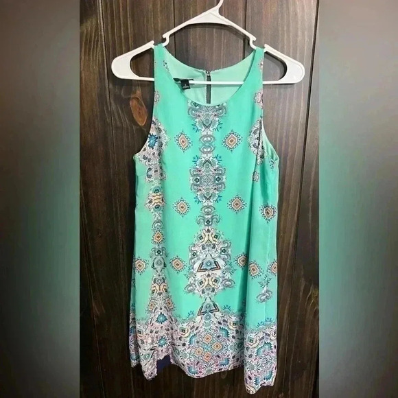 NWT By & By Womens Mint Green Mini Dress. Size: Small - Picture 2 of 8